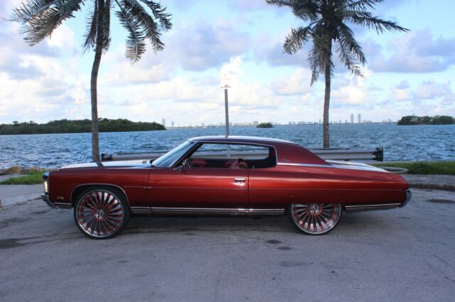 1971 Red/Orange/Gold Chevrolet Impala Coupe