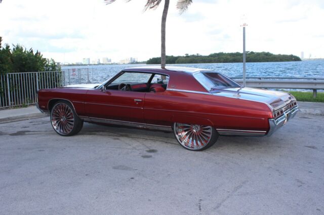 1971 Red/Orange/Gold Chevrolet Impala Coupe
