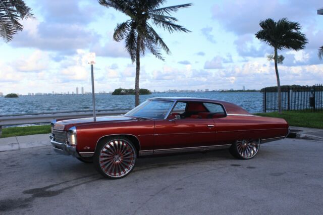 1971 Red/Orange/Gold Chevrolet Impala Coupe