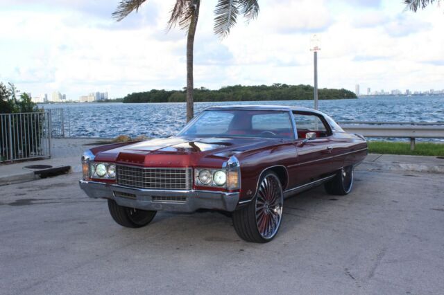 1971 Red/Orange/Gold Chevrolet Impala Coupe