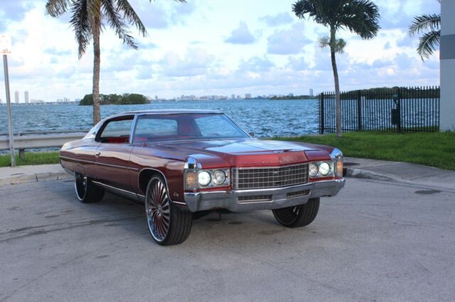 1971 Red/Orange/Gold Chevrolet Impala Coupe