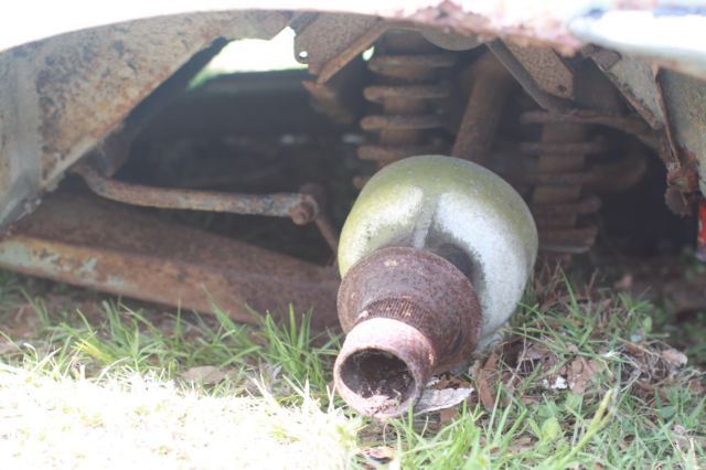 1971 Blue Jaguar E-Type Coupe