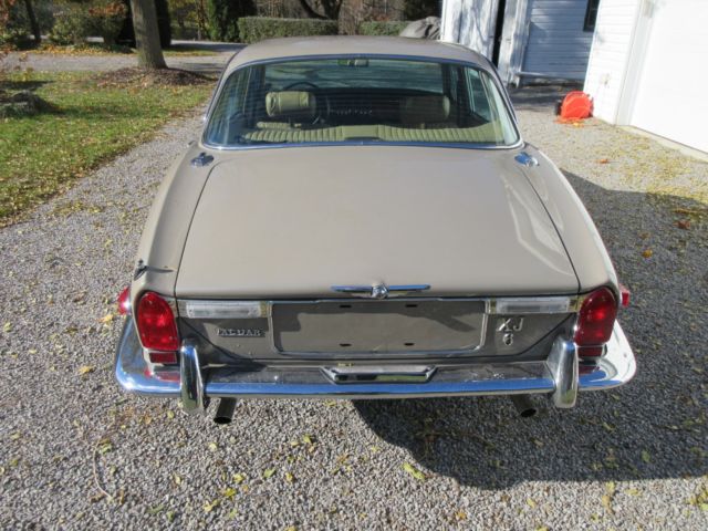 1971 Tan Jaguar XJ6