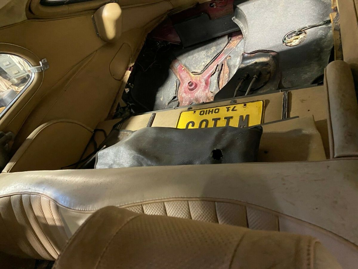 1971 Red Jaguar E-Type Coupe