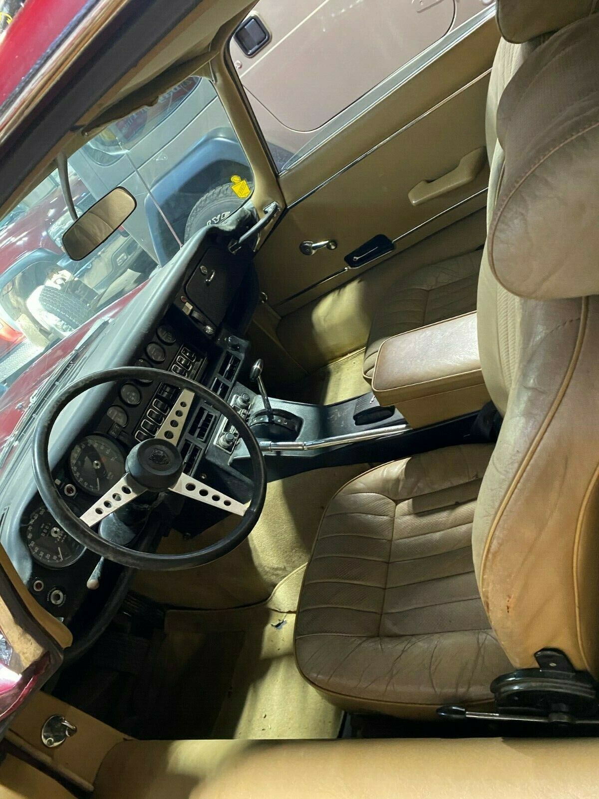 1971 Red Jaguar E-Type Coupe