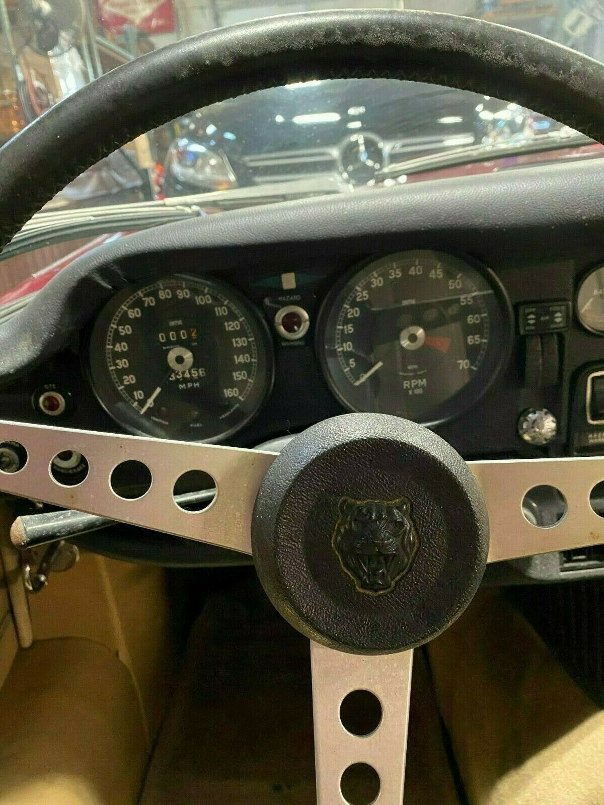 1971 Red Jaguar E-Type Coupe