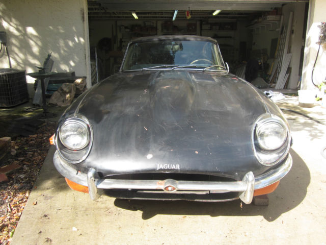 1971 Black Jaguar E-Type Coupe