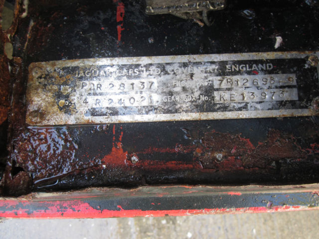 1971 Black Jaguar E-Type Coupe