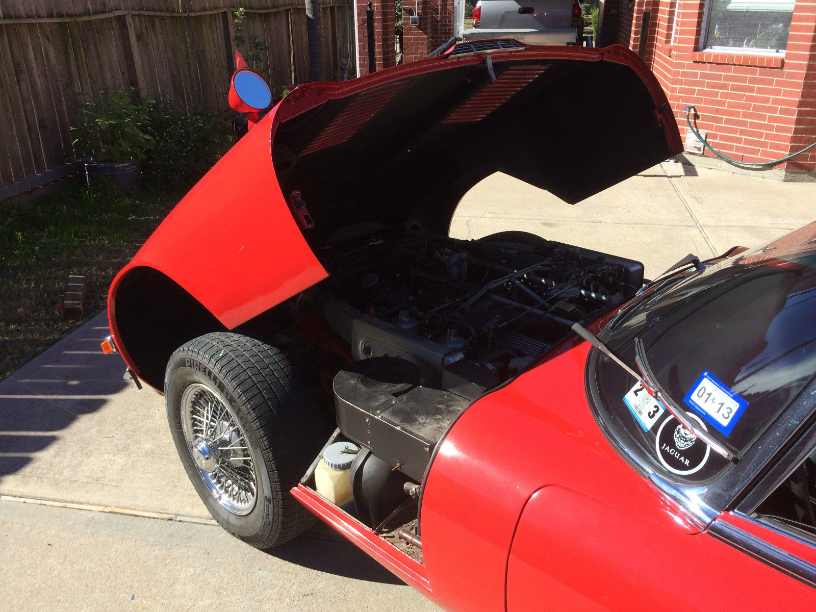 1971 Red Jaguar XK U/K