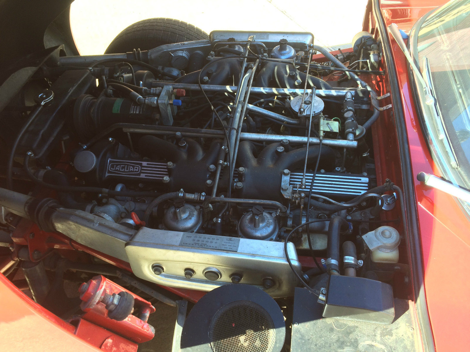 1971 Red Jaguar XK U/K