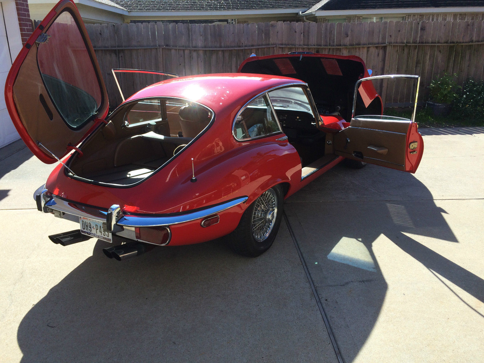 1971 Red Jaguar XK U/K