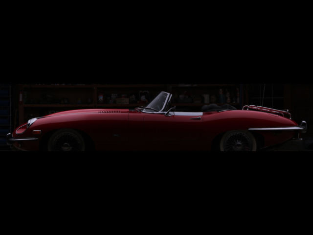 1971 Red Jaguar E-Type Convertible