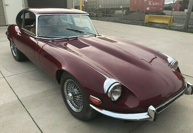 1971 Regency Red Jaguar E-Type Coupe