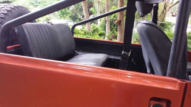 1971 Orange Toyota Land Cruiser