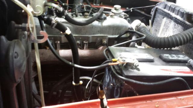 1971 Orange Toyota Land Cruiser