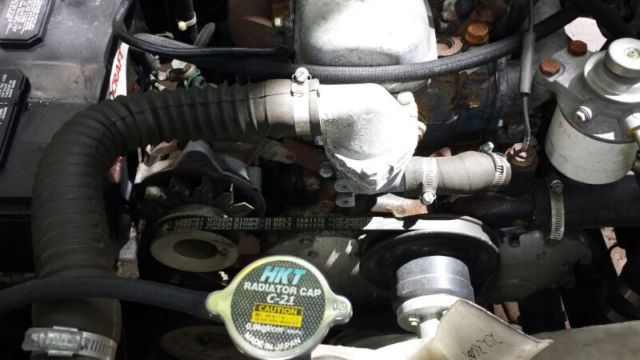 1971 Orange Toyota Land Cruiser