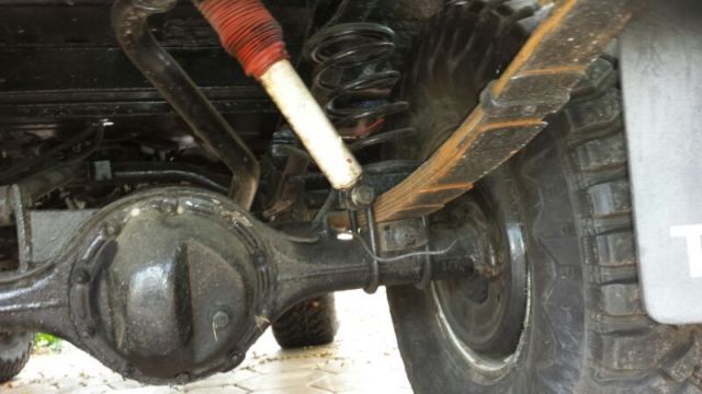 1971 Orange Toyota Land Cruiser