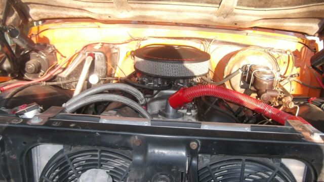 1971 Orange Chevrolet C/K Pickup 2500 Standard Cab Pickup