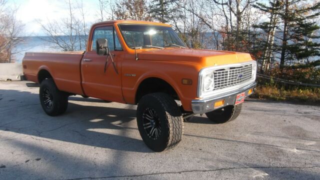 1971 Orange Chevrolet C/K Pickup 2500 Standard Cab Pickup