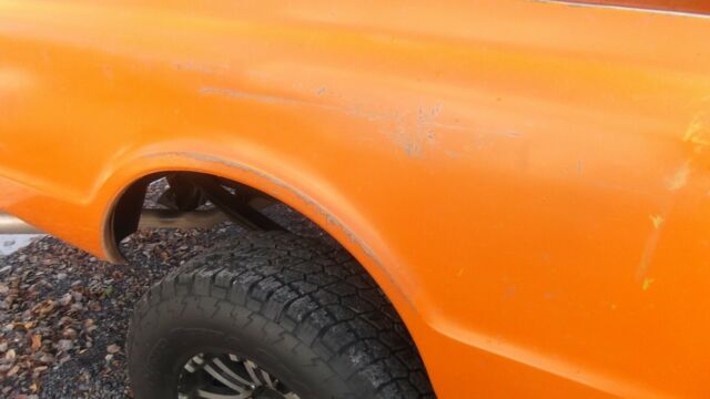 1971 Orange Chevrolet C/K Pickup 2500 Standard Cab Pickup