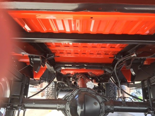1971 Orange Chevrolet k10 LWB 4WHEEL DRIVE