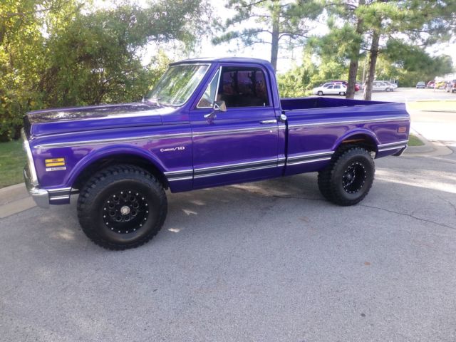 1971 Purple Chevrolet Other Pickups
