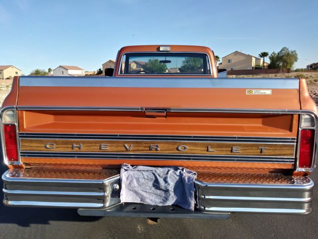 1971 Gold Chevrolet C/K Pickup 2500