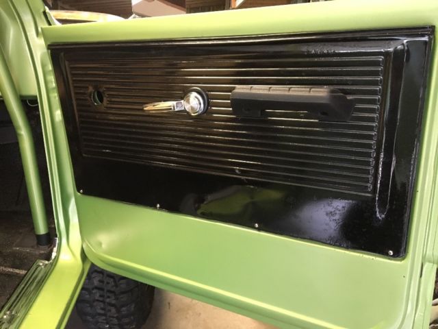 1971 Green Chevrolet Blazer