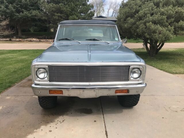 1971 Blue Chevrolet Blazer