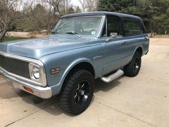 1971 Blue Chevrolet Blazer