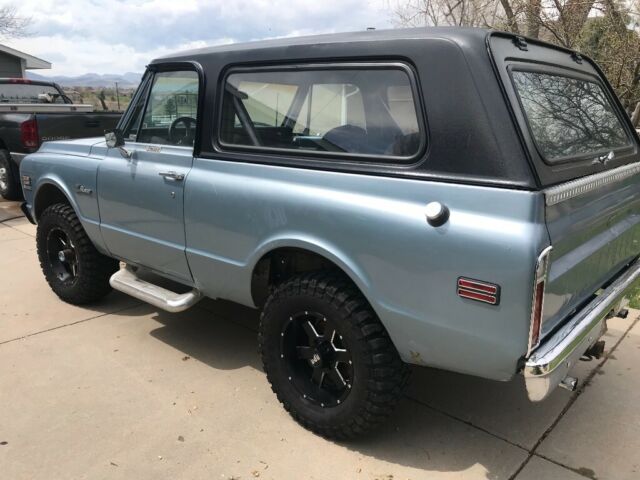 1971 Blue Chevrolet Blazer