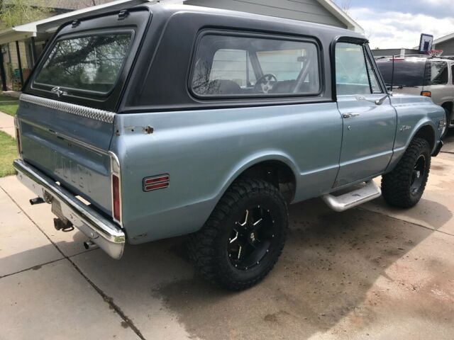 1971 Blue Chevrolet Blazer