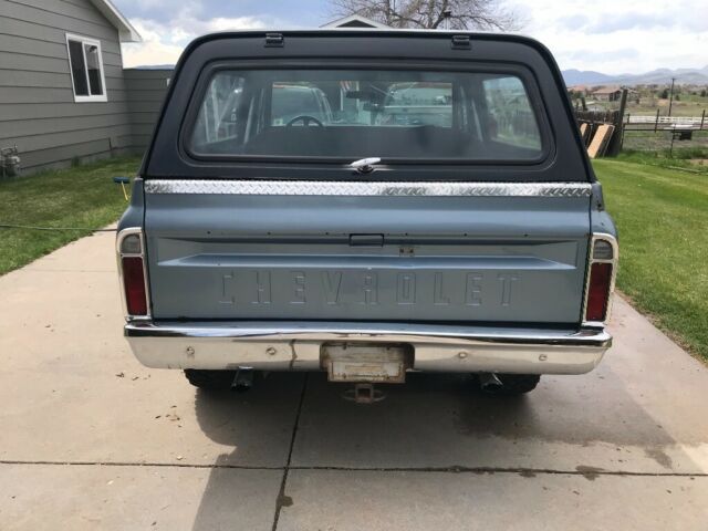 1971 Blue Chevrolet Blazer