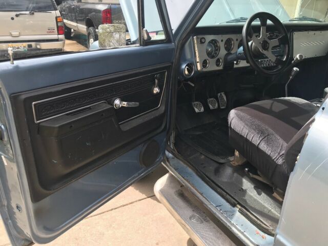 1971 Blue Chevrolet Blazer