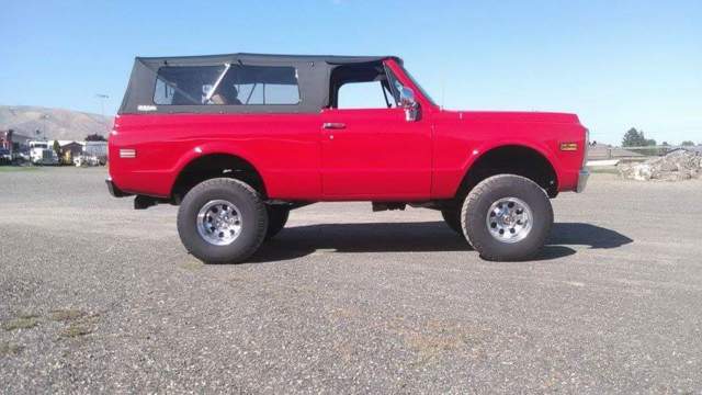 1971 Red Chevrolet Blazer SUV
