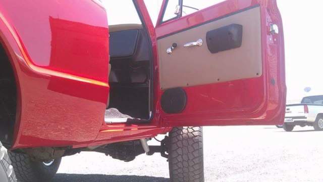 1971 Red Chevrolet Blazer SUV