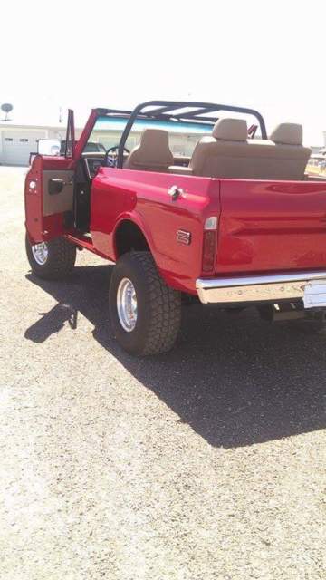 1971 Red Chevrolet Blazer SUV