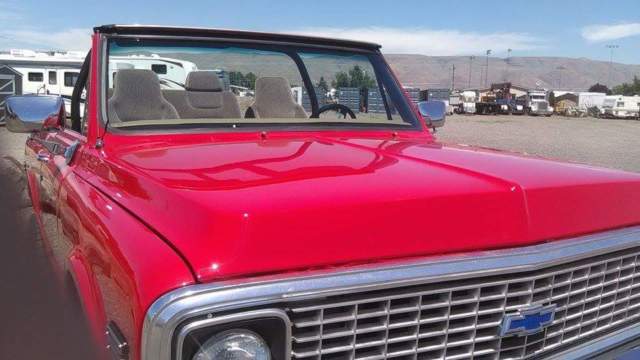 1971 Red Chevrolet Blazer SUV