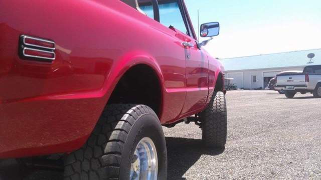 1971 Red Chevrolet Blazer SUV