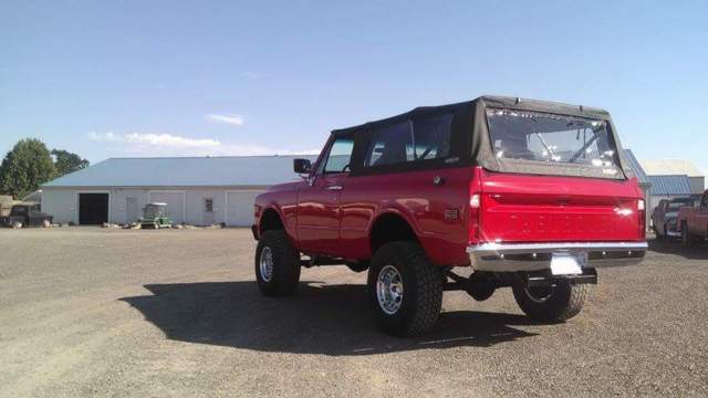 1971 Red Chevrolet Blazer SUV