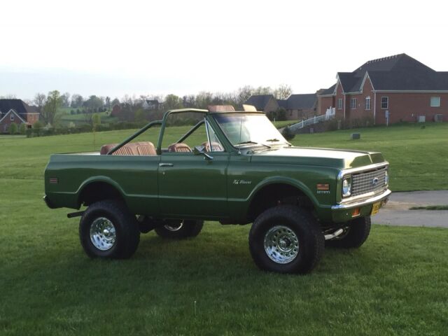 1971 Green Chevrolet Blazer SUV