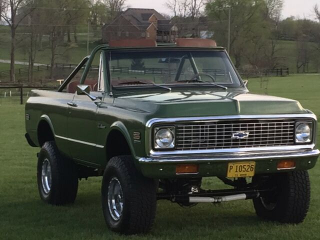 1971 Green Chevrolet Blazer SUV