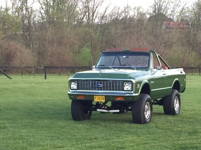 1971 Green Chevrolet Blazer SUV