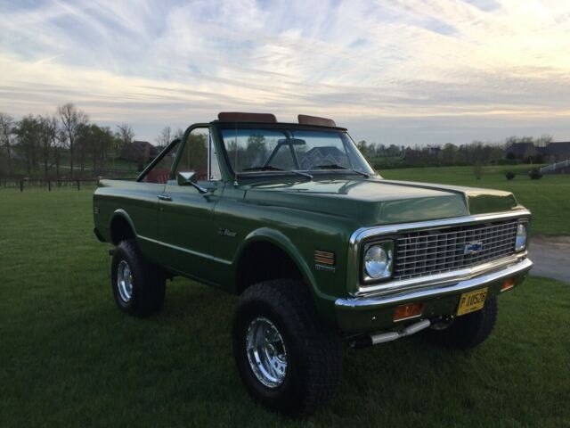 1971 Green Chevrolet Blazer SUV