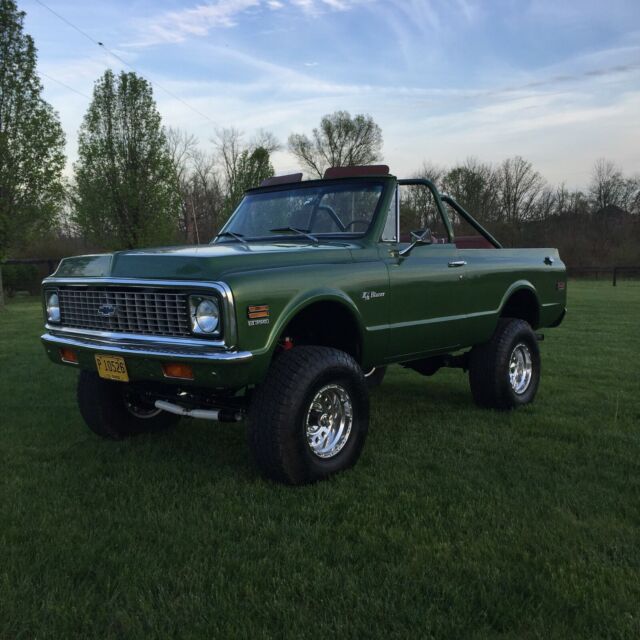 1971 Green Chevrolet Blazer SUV