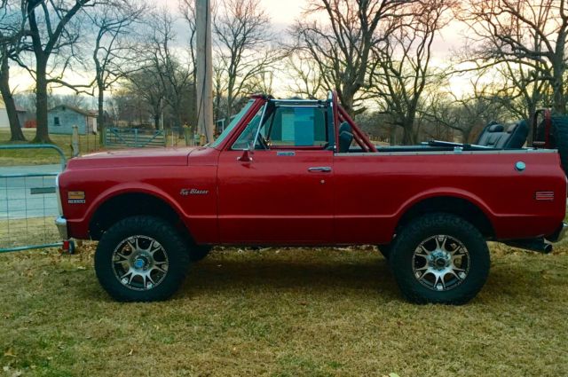 1971 Blue Chevrolet Blazer