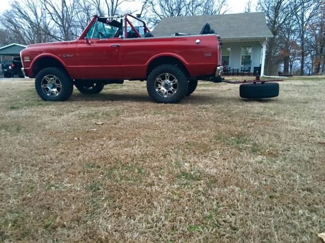 1971 Blue Chevrolet Blazer