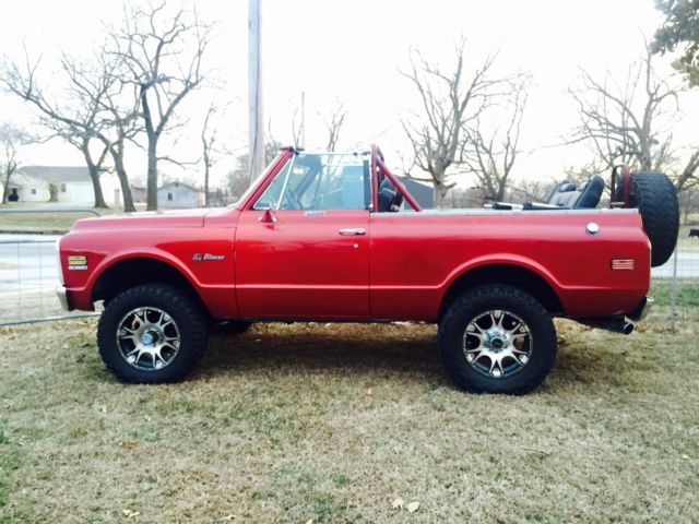 1971 Blue Chevrolet Blazer