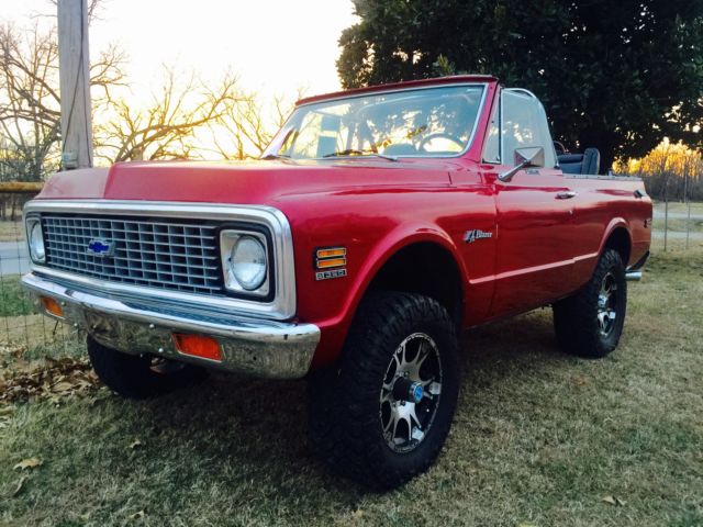 1971 Blue Chevrolet Blazer
