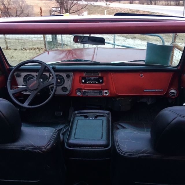 1971 Blue Chevrolet Blazer